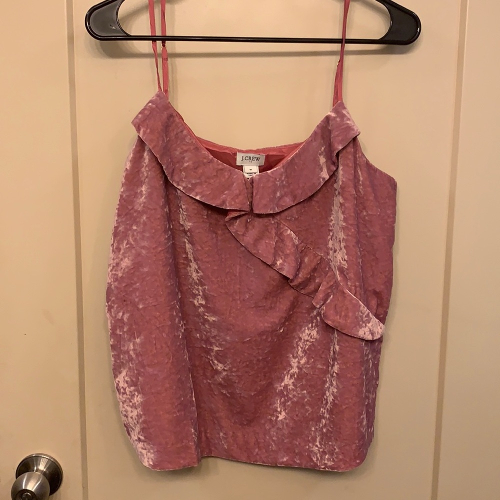 Velvet camisole